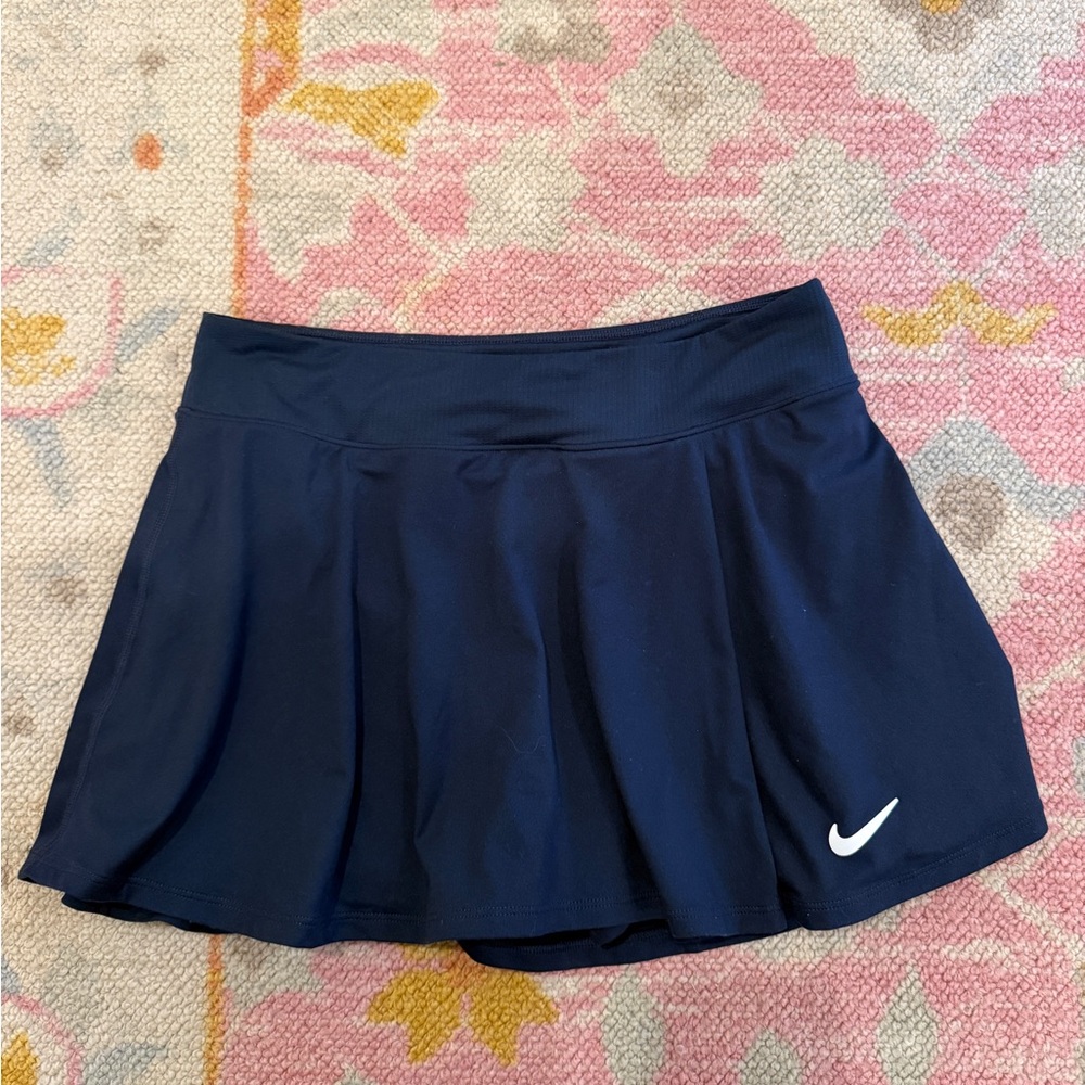 Nike blue tennis skirt dri fit